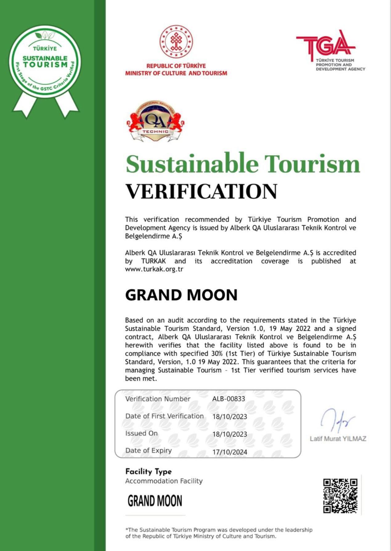 Grand Moon Hotel Suites Istanboel Buitenkant foto